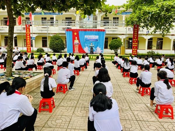 Tuyên truyền phòng chống đuối nước cho học sinh THCS